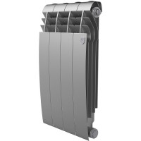 Радиатор Royal Thermo 500 х 4 секции BiLiner Silver Satin биметаллический секционный